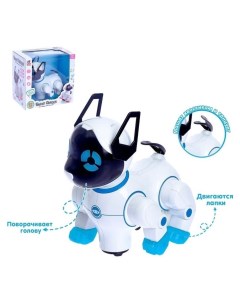 Игрушка робот Кошечка работает от батареек световые и звуковые эффекты танцует цвета микс Кнр игрушки