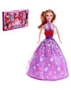 Кукла модель Виктория с набором платьев Nnb
