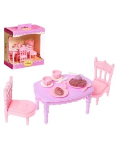 Набор мебели для кукол Уют 2 обеденный стол Nnb