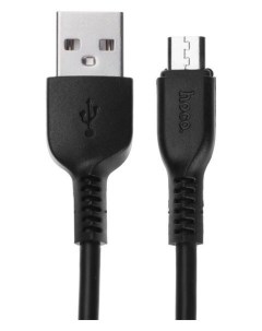 Кабель Hoco X20 USB Microusb 2 4а 1 м черный Кнр