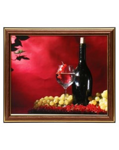 Картина Натюрморт с вином 20х25 23 5х28 5 см Nnb