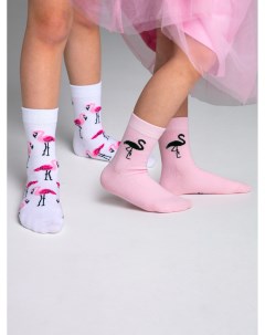 Носки трикотажные для девочек 2 пары в комплекте Playtoday kids