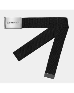 Ремень Clip Belt Chrome Black 2023 Carhartt wip