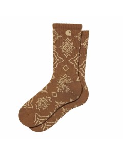 Носки Verse Socks Verse Jacquard Hamilton Brown 2023 Carhartt wip