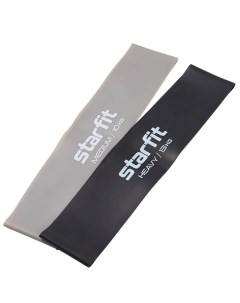 Мини эспандеры ES 206 черный серый 2 шт Starfit