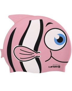Шапочка для плавания детская LSC10 розовая Larsen