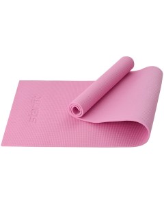 Коврик для йоги и фитнеса 183x61x0 8см PVC FM 101 розовый пастель Starfit