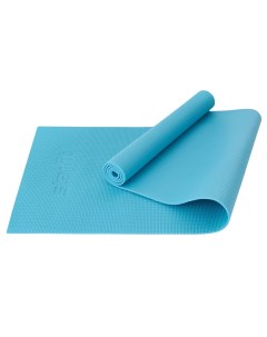 Коврик для йоги и фитнеса 183x61x0 6см PVC FM 101 синий пастель Starfit