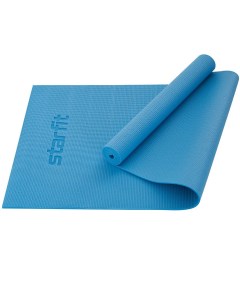 Коврик для йоги и фитнеса 173x61x0 5см PVC FM 101 синий пастель Starfit