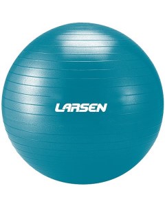 Гимнастический мяч 75см RG 3 голубой Larsen