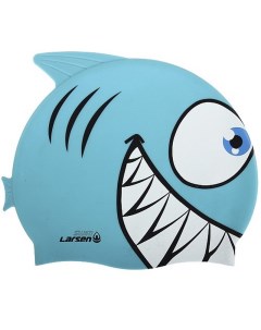 Шапочка для плавания детская LSC10 синяя Larsen