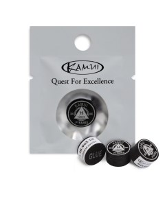 Наклейка для кия 09385 Pyramid Black ?13мм Medium 1шт. Kamui