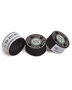 Наклейка для кия Black d13мм Super Soft 1шт 03103 Kamui