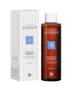 Шампунь 4 для очень жирной и чувствительной кожи головы 250 мл System 4 Sim sensitive