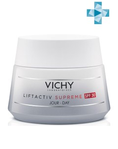 Антивозрастной крем против морщин и для упругости кожи лица Supreme SPF 30 50 мл Liftactiv Vichy