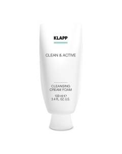 Очищающая крем пенка Cleansing Cream Foam 100 мл Clean active Klapp