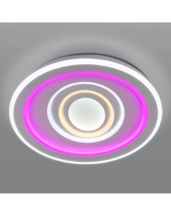 Потолочная светодиодная люстра с пультом управления Eurosvet Coloris Евросвет