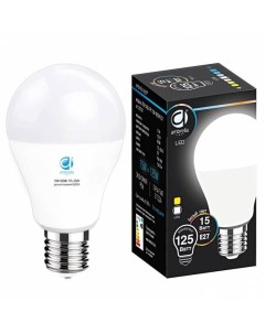 Светодиодная лампа E27 15W 4200К белый A60 PR Present Ambrella light