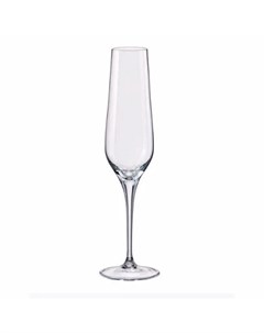Набор бокалов для шампанского Ребекка 6 шт 195 мл стекло Cristalex cz s.r.o.