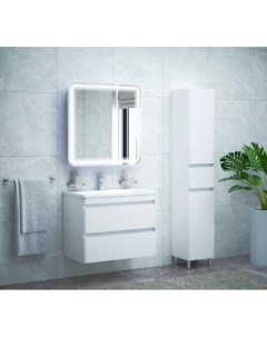 Мебель для ванной Алабама 80 Z2 белый подвесная Corozo