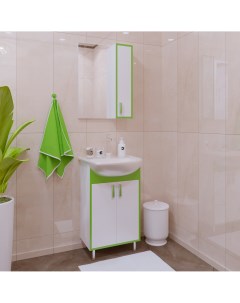 Мебель для ванной Спектр 50 зеленая Corozo