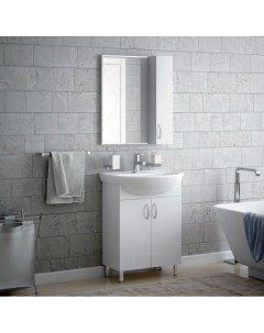 Мебель для ванной Олимп 60 белый Corozo