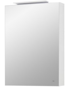 Зеркальный шкаф 50x70 см белый матовый Oleta 857643501 Roca