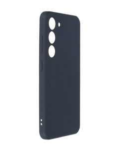Чехол для Samsung Galaxy S23 с защитой камеры и подложкой Silicone Black УТ000033675 Ibox