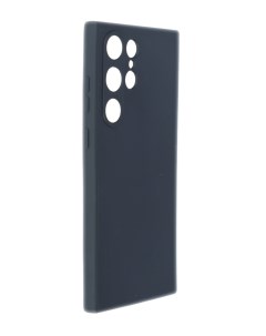 Чехол для Samsung Galaxy S23 Ultra с защитой камеры и подложкой Silicone Black УТ000033677 Ibox