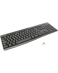 Клавиатура беспроводная K270 USB черный 920 003757 Logitech