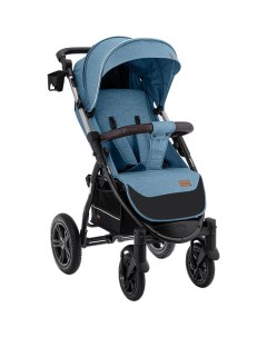 Прогулочная коляска Omega T 1611 Blue гелевые колеса Baby tilly