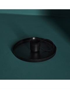 Подсвечник Basil, черный Cozyhome