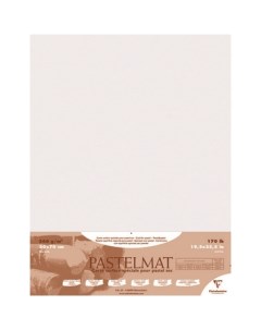 Бумага для пастели Pastelmat 50x70 см 360 г Белый Clairefontaine