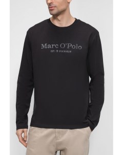 Хлопковый лонгслив с логотипом Marc o'polo
