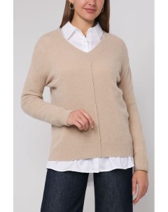 Пуловер из шерсти и альпаки Boss