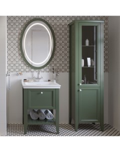 Мебель для ванной Valarte 65 ретро зеленый Vitra
