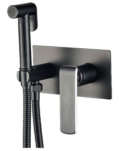 Гигиенический душ со смесителем HB55548 7 черный Haiba