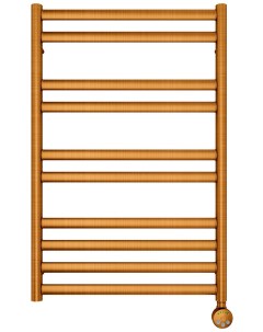 Полотенцесушитель электрический Status П10 500x800 левый правый бронза LM44810EBR Lemark
