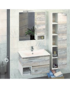 Мебель для ванной Турин 75 дуб бежевый Comforty