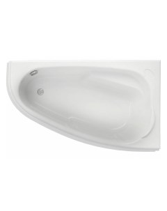 Акриловая ванна Joanna 160х95 R белый цвет на каркасе Cersanit