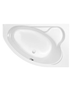 Акриловая ванна Kaliope 170x110 R белый на каркасе Cersanit