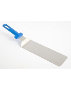 Лопатка 44см изогнутая 9 25см нерж широкая с пластик ручкой синяя GiMetal AC STP22 Gi.metal