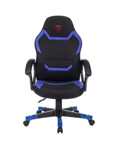 Компьютерное кресло 10 черный синий Zombie