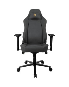 Компьютерное кресло Primo Woven Fabric Black Gold logo Arozzi