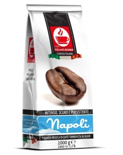 Кофе в зернах Napoli 1 кг Bonini