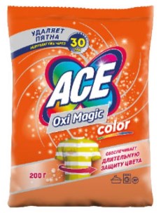 Пятновыводитель Oxi Magic Color для цветного белья 200 г Ace