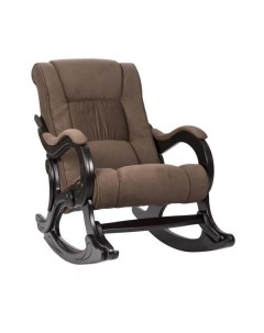 Кресло качалка ми модель 77 венге венге ткань verona brown Комфорт