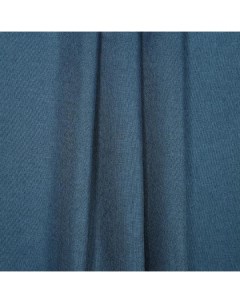Подушка декоративная 40 40см лен блэкаут синий 131759 Тд текстиль