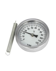 Термометр накладной с пружиной mpf ис 161752 Нет бренда