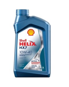 Масло моторное 10w40 1л полусинтетическое hx7 Shell